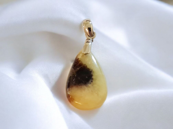 pendentif septaria goutte